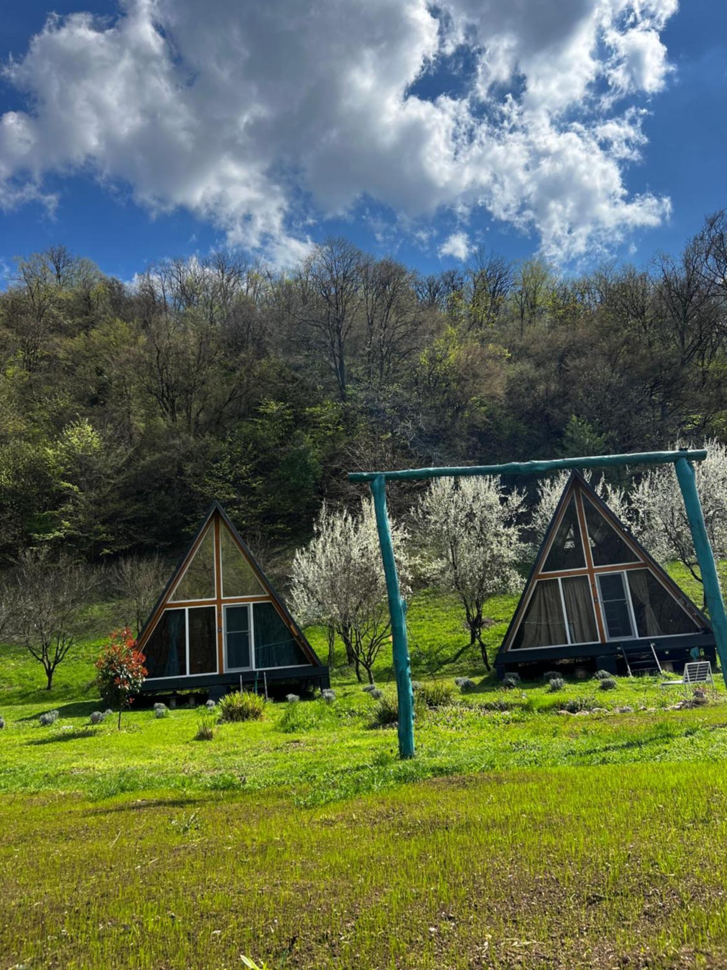 Cabane A-Frame Svinita Kültér fotó