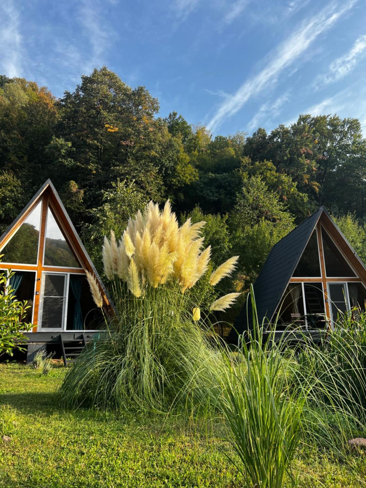 Cabane A-Frame Svinita Kültér fotó