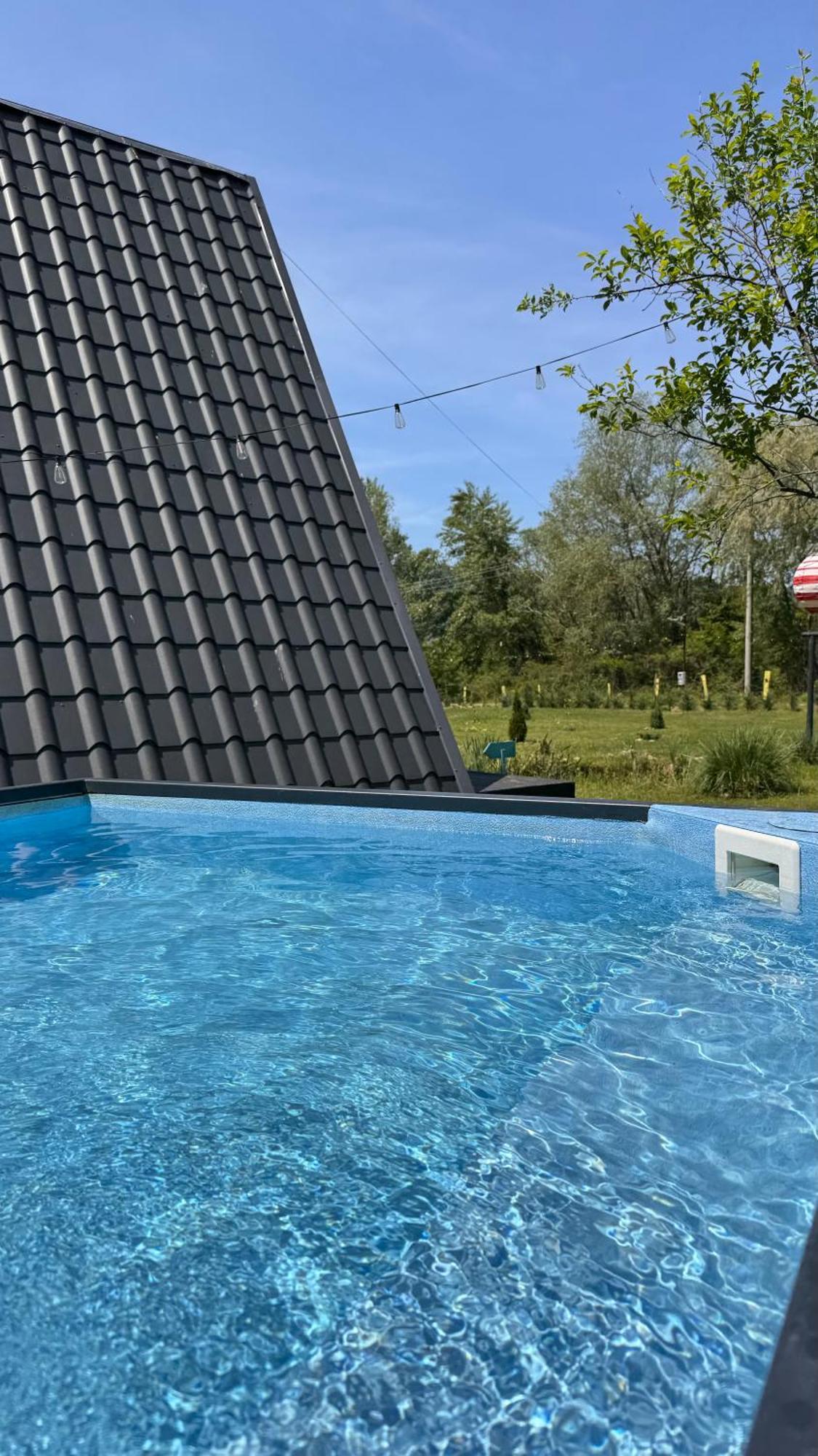 Cabane A-Frame Svinita Kültér fotó